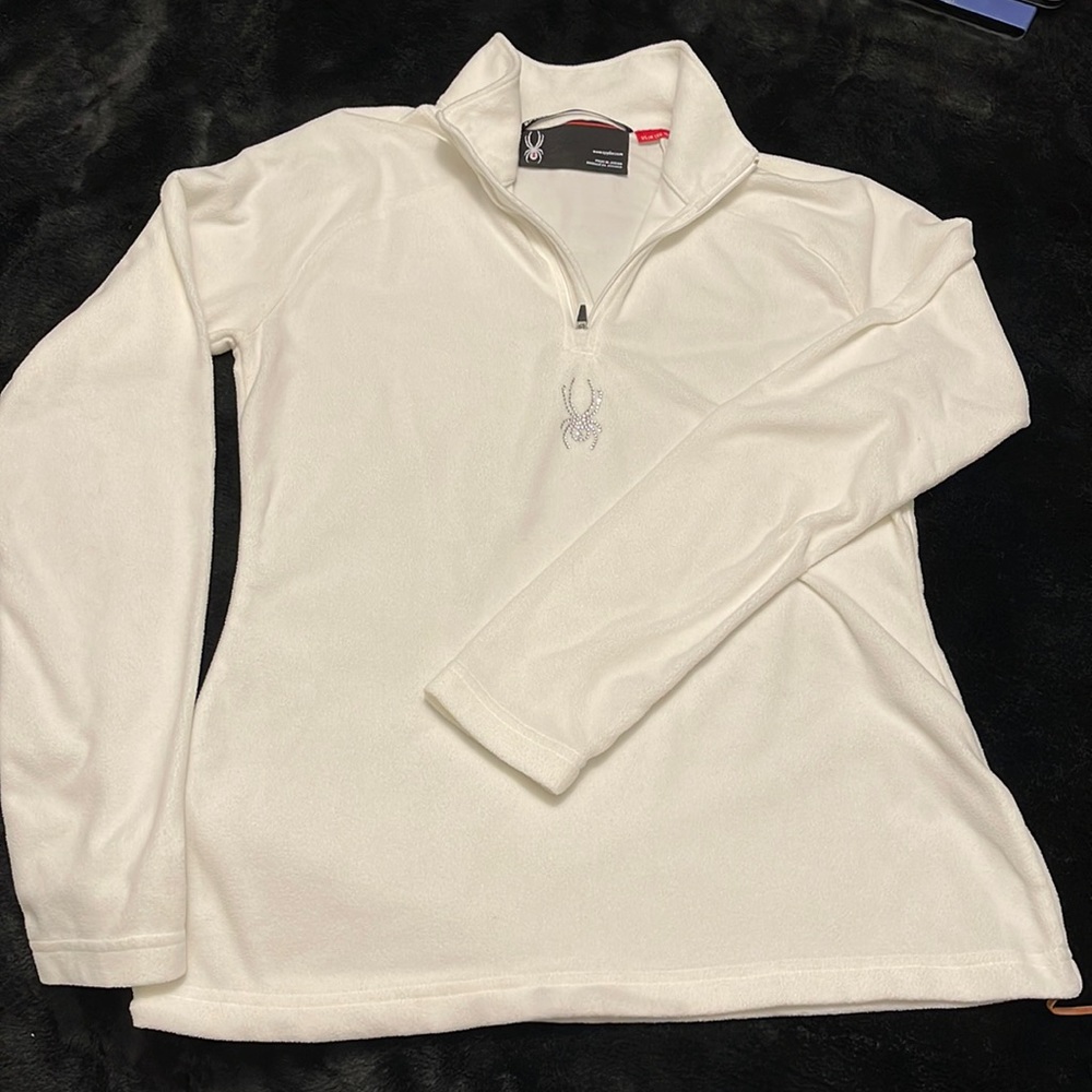 Spyder thin ski fleece.